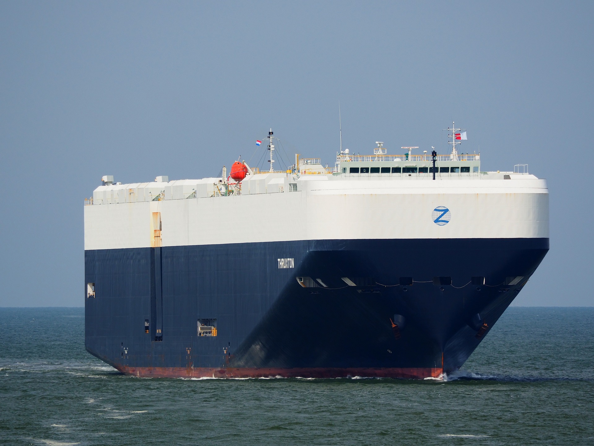 a car carrier vessel