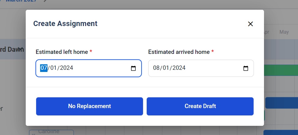 Screenshot of Martide's maritime recruitment and maritime crew management system software