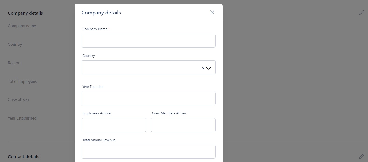 Screenshot of Martide's maritime recruitment and maritime crew management system software