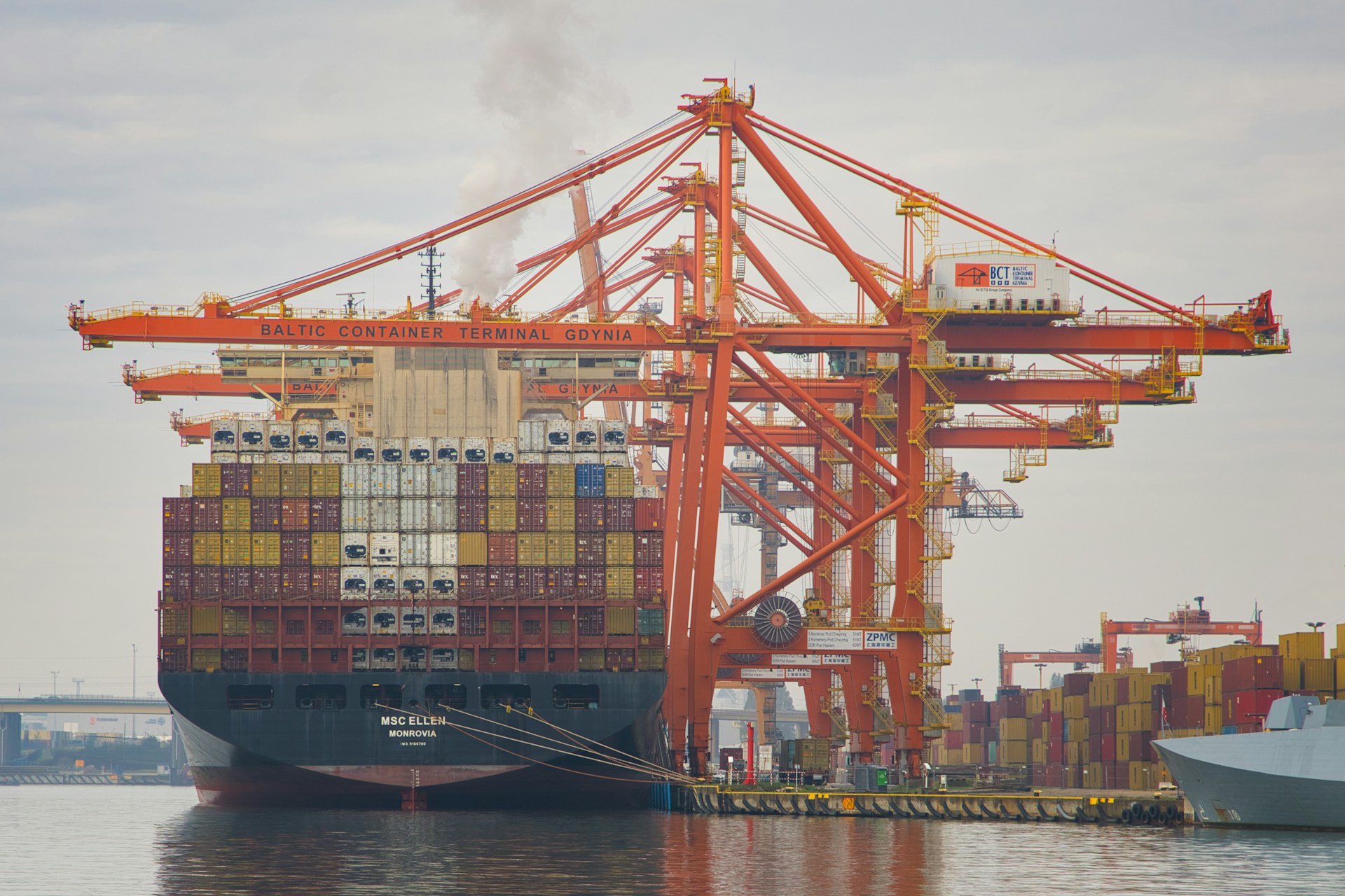 The MSC Ellen cargo ship