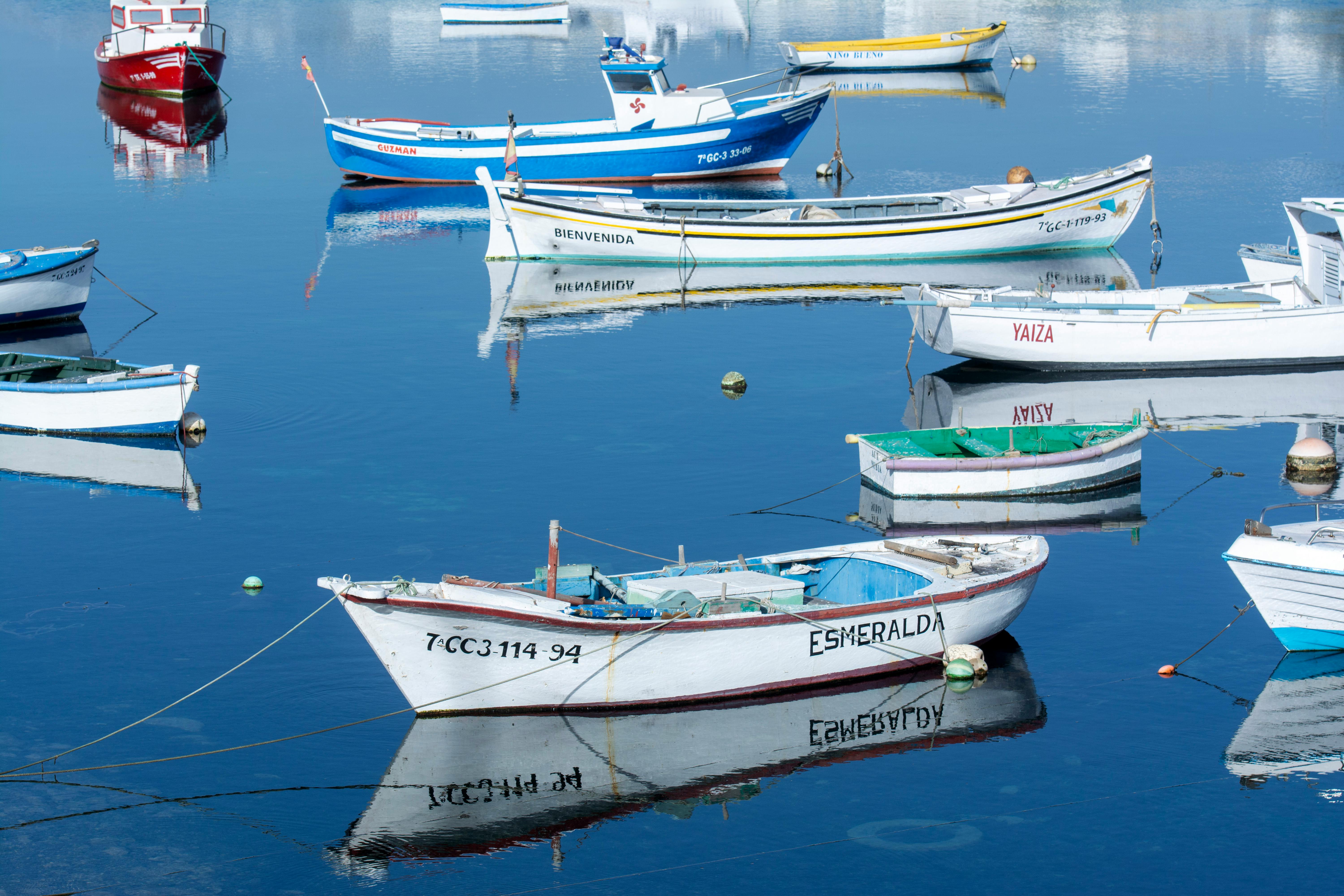 a small rowing boat named Esmerelda