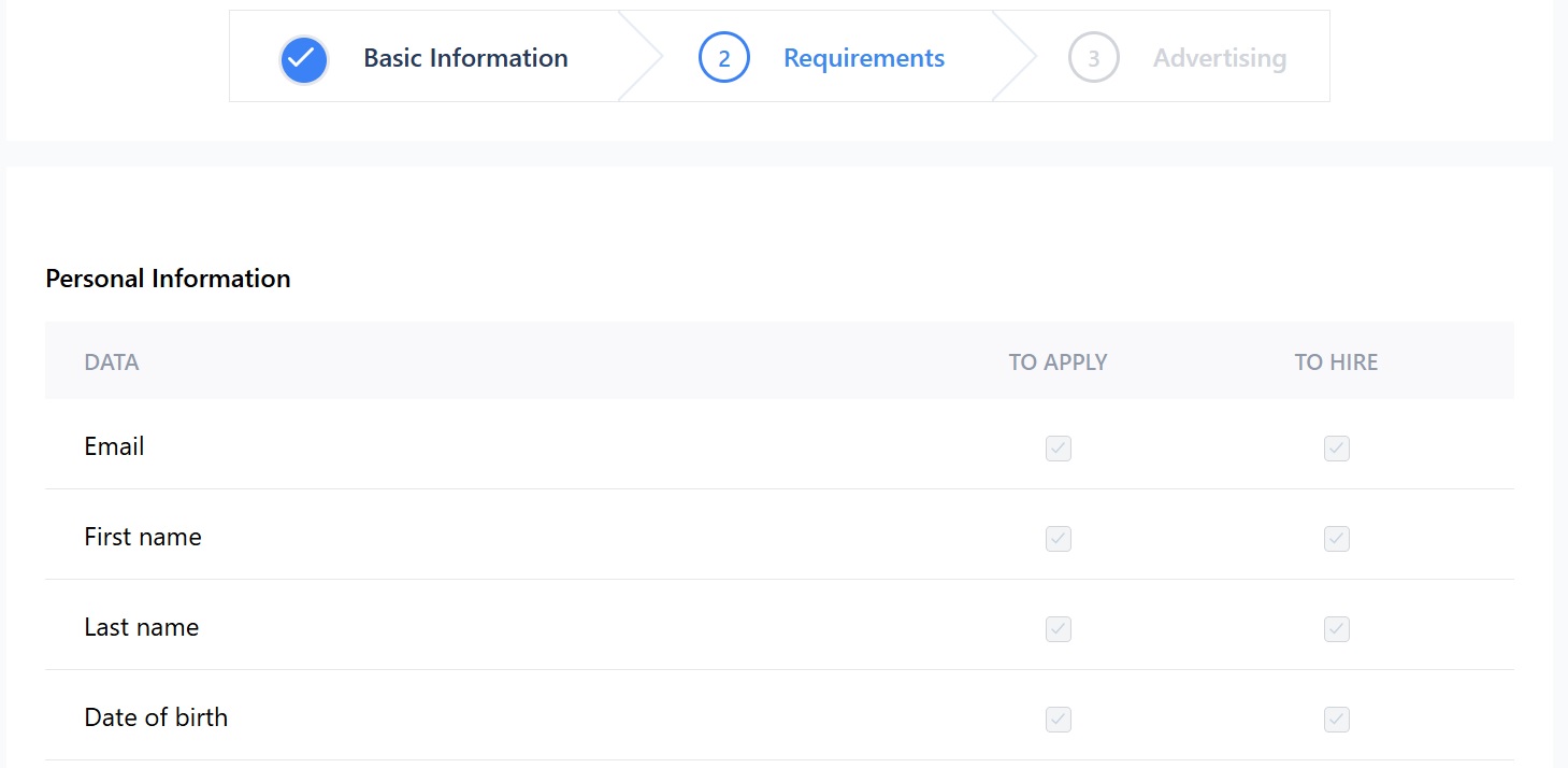 Screenshot of Martide's maritime recruitment and maritime crew management system software