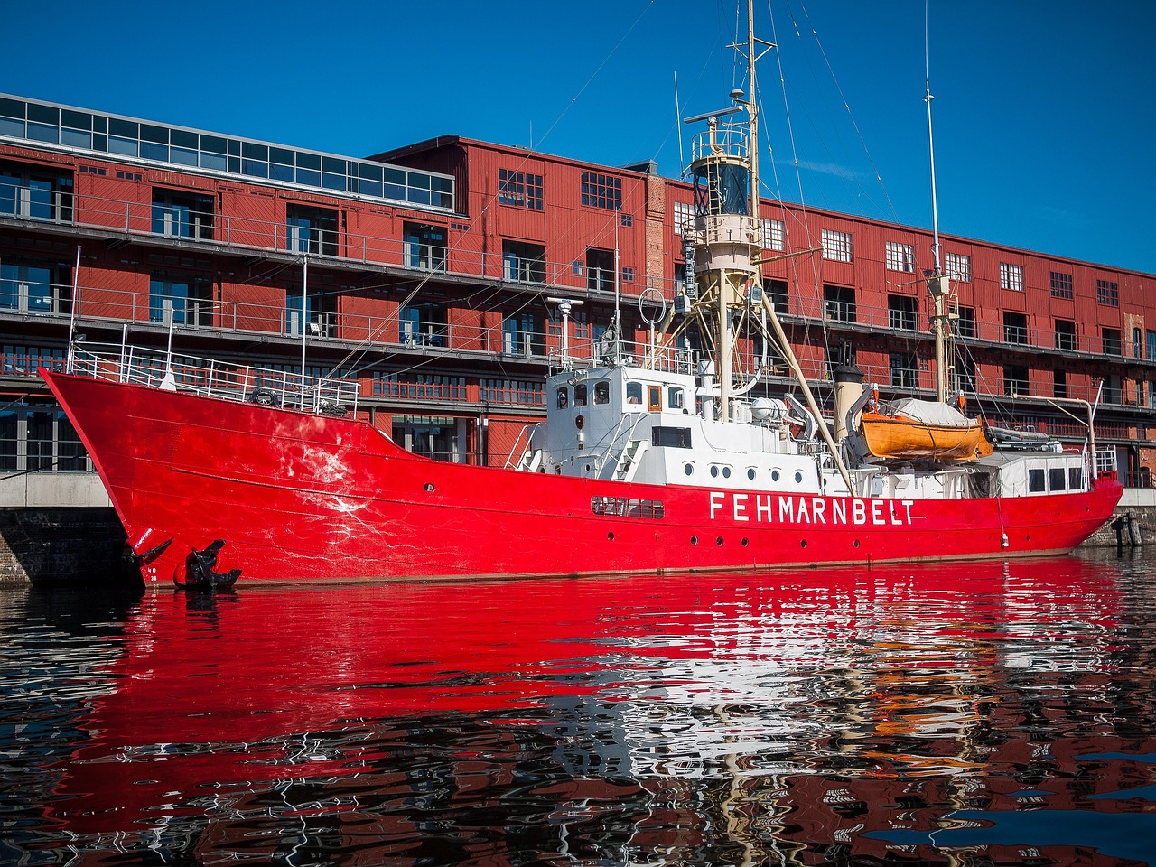 The Lightship Fehmarnbelt in Germany