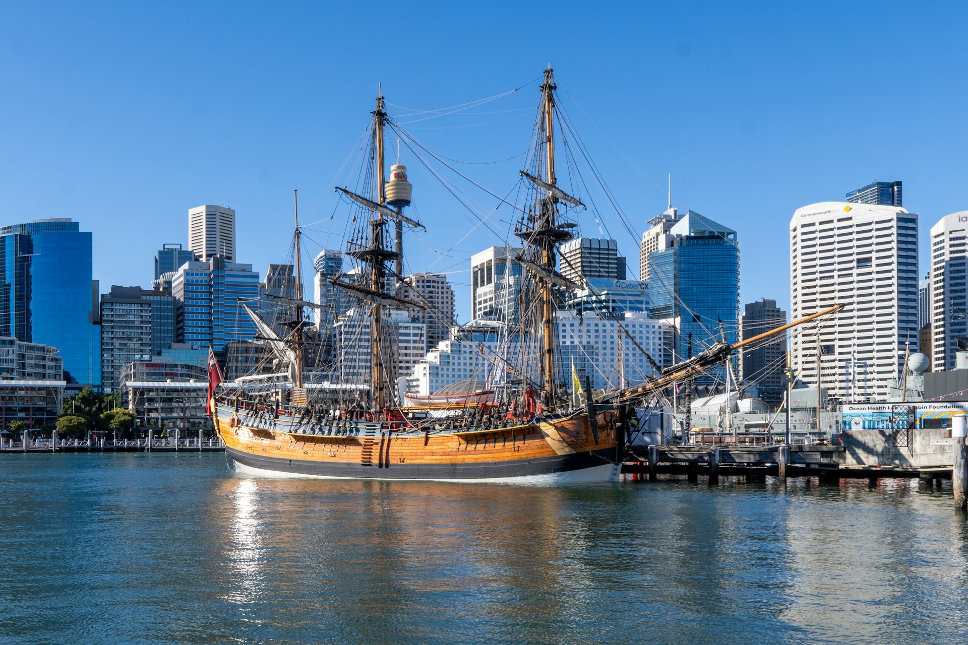 The HMB Endeavour in Sydney