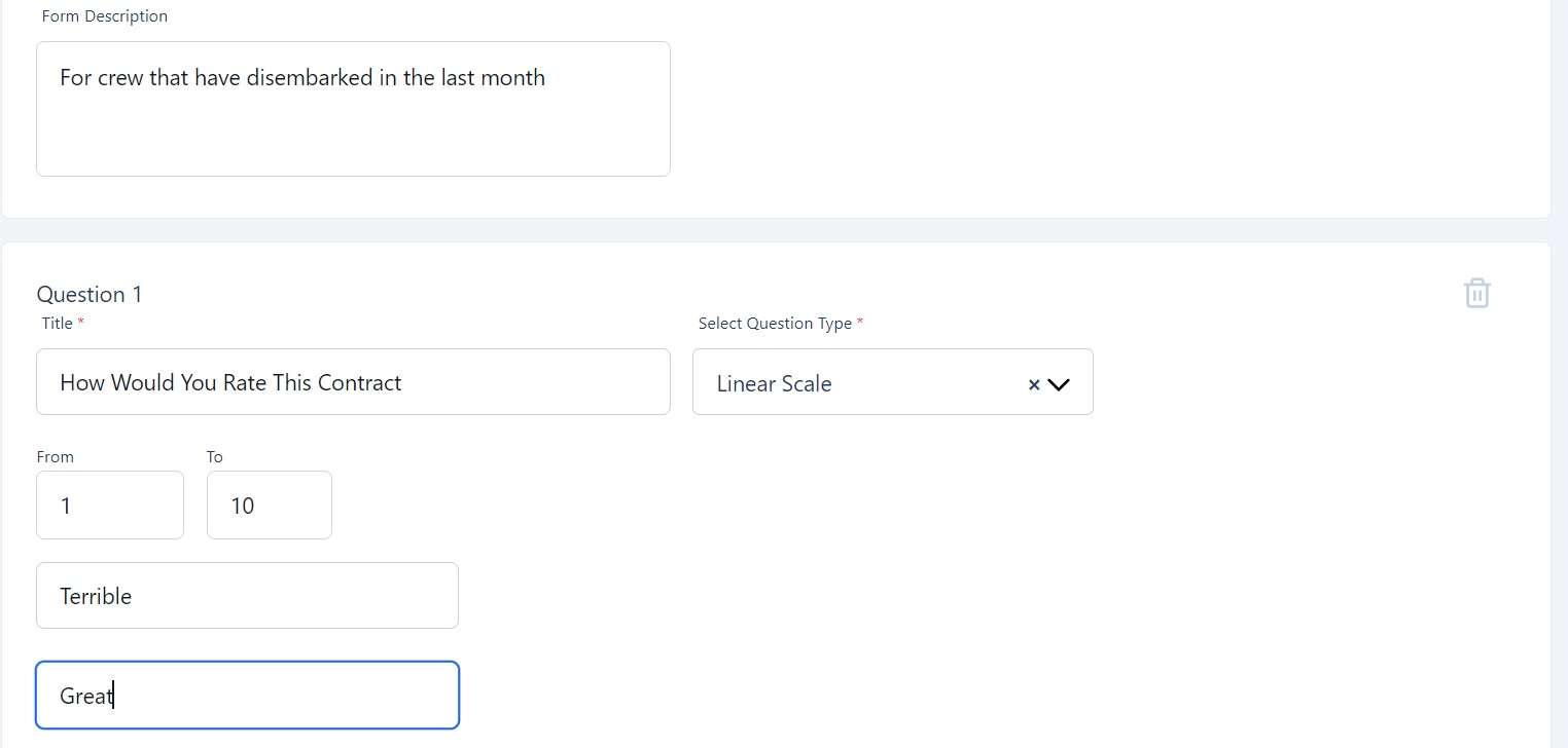 Screenshot of Martide's maritime recruitment and maritime crew management system software