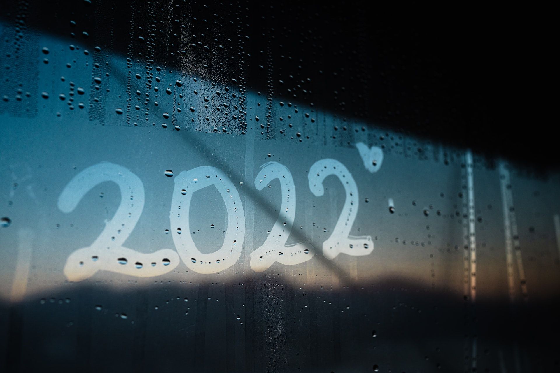 2022 written in condensation