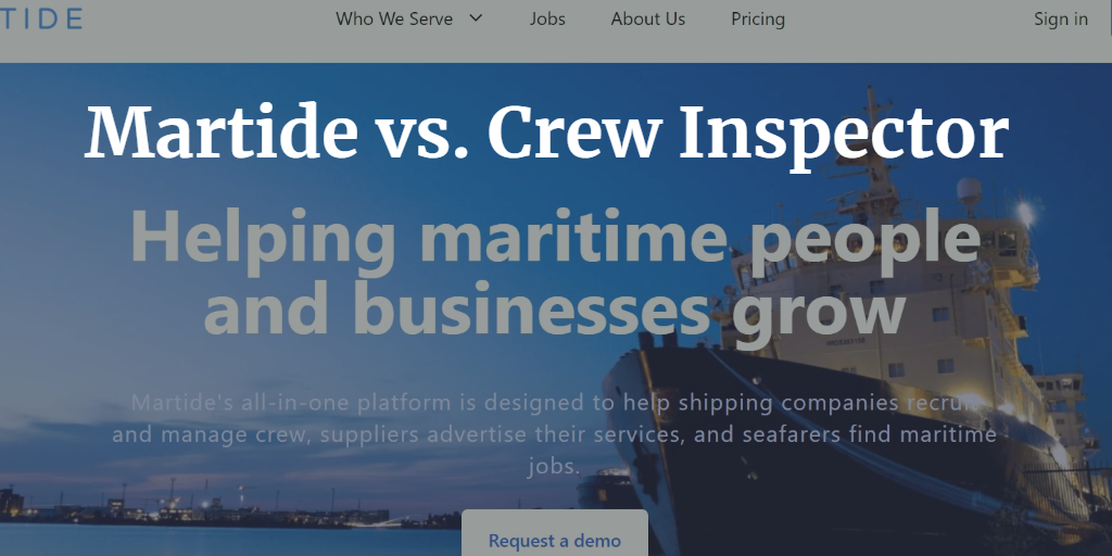 Best Crewing System: Martide vs. Crew Inspector