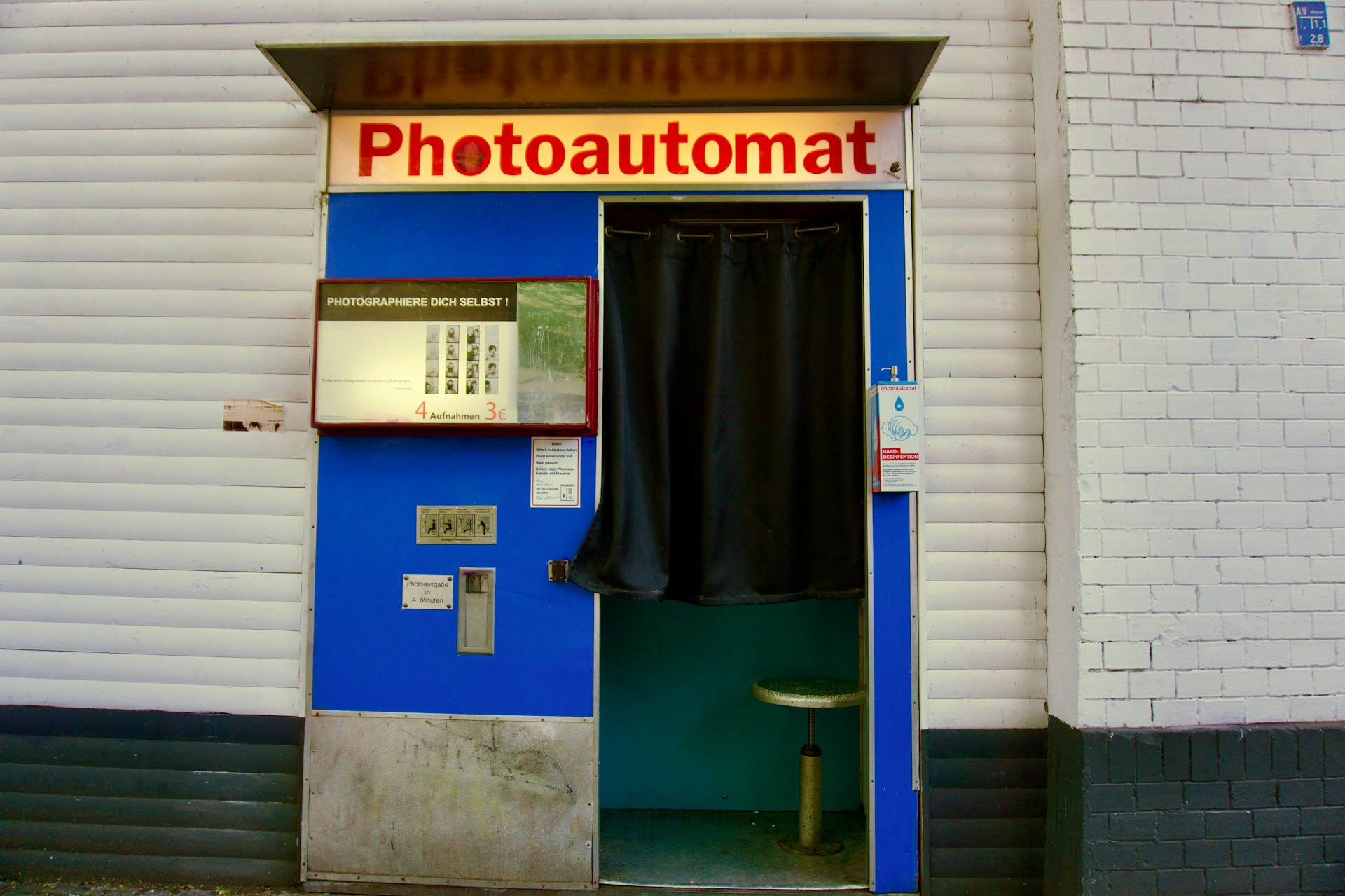 a photo booth 