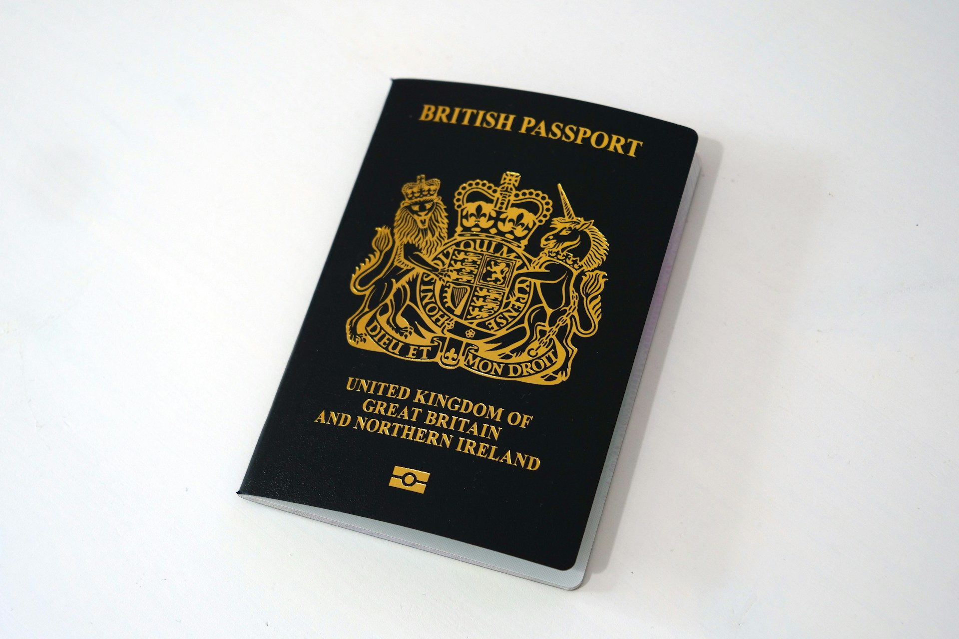 a British passport