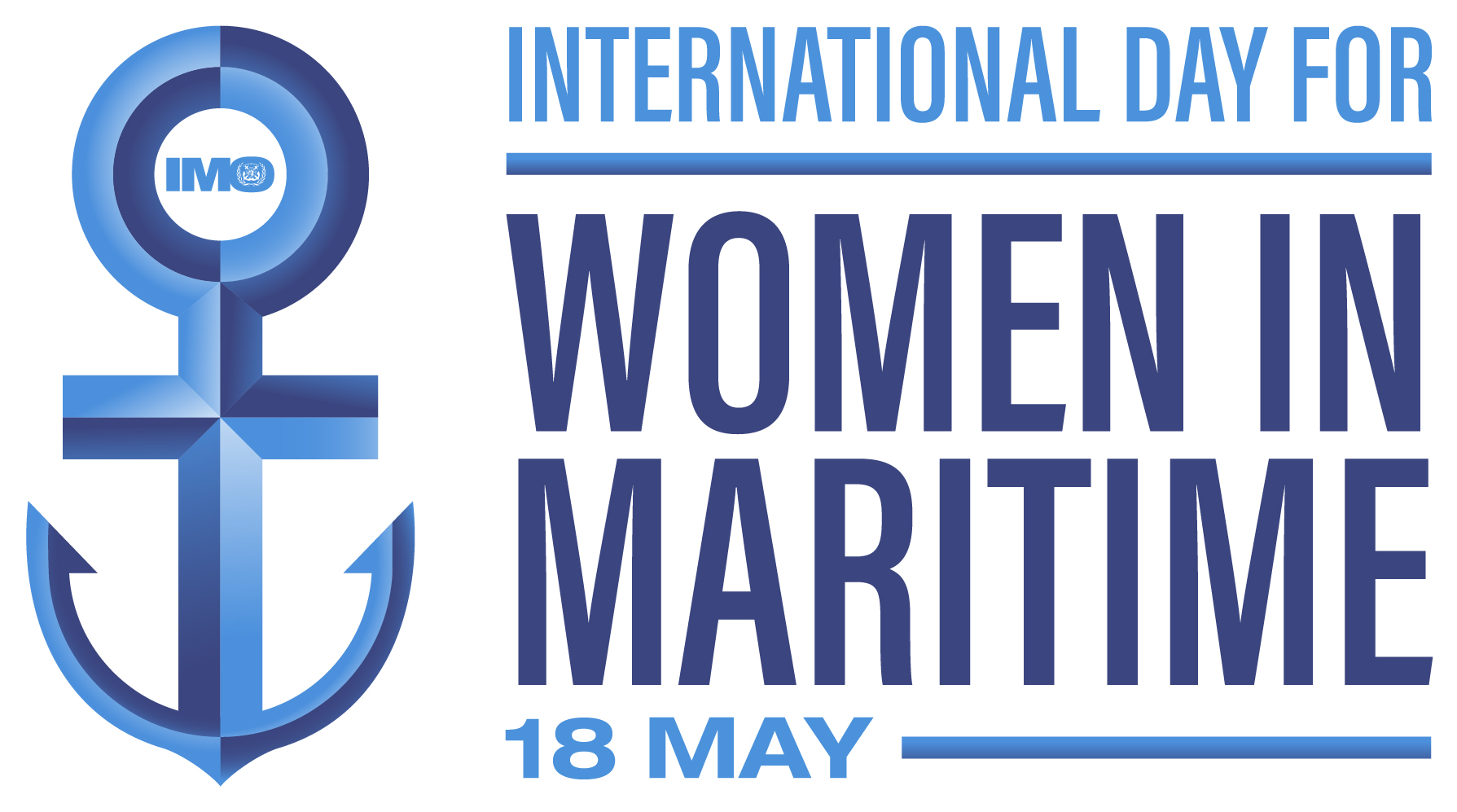 IMO's logo for the International Day for Women in Maritime