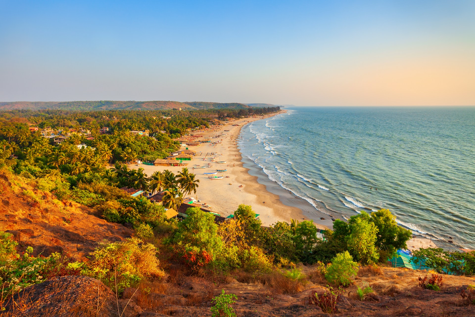 view of the Indian coastline